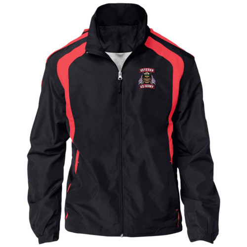 Army Vet Design 5 Raglan Jacket