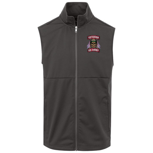 Army Vet Design 5 Adult Soft Shell Vest