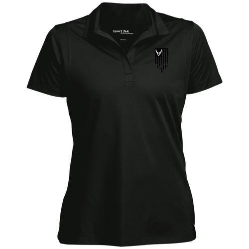 Air Force Flag Womens Performance Polo