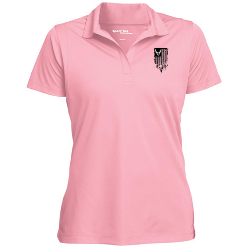 Air Force Flag Womens Performance Polo