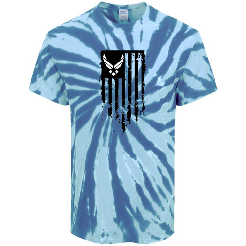 Air Force Flag Tie-Dye Tee