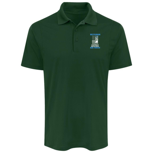 Air Force Design 3 Mens Collar Polo