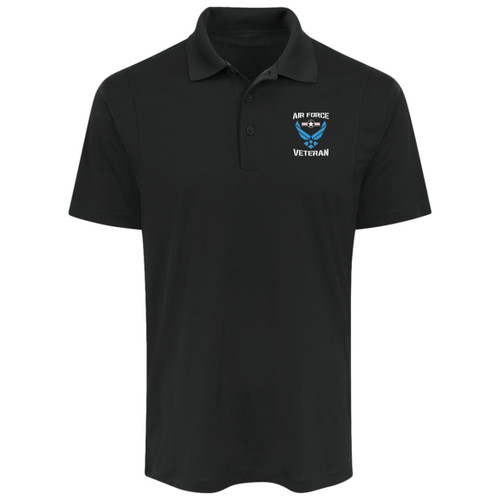 Air Force Design 2 Mens Collar Polo