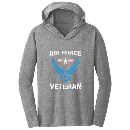 Air Force Design 2 Hooded Long Sleeve T-shirt
