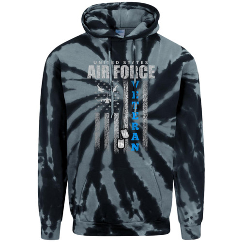 Air Force Design 1 Adult Tie-Dye Pullover Hoodie