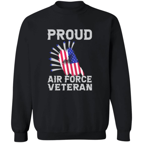 Air Force Design 4 Crewneck Pullover Sweatshirt