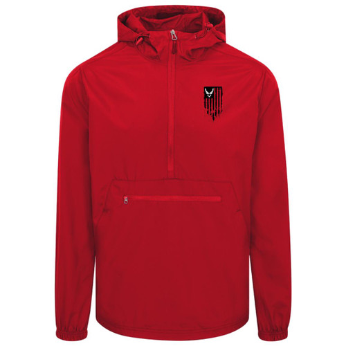 Air Force Flag Packable Anorak