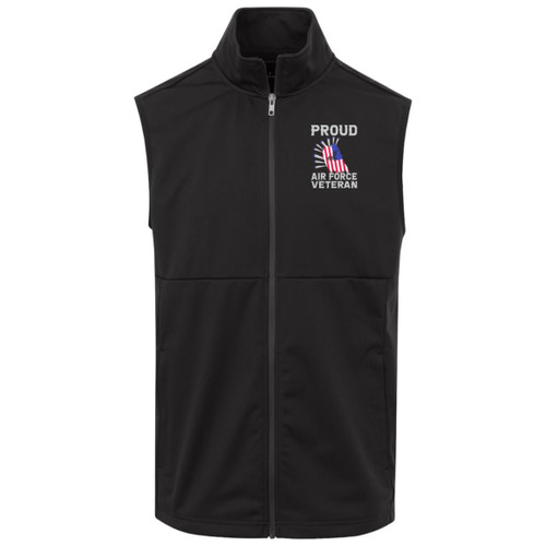 Air Force Design 4 Adult Soft Shell Vest