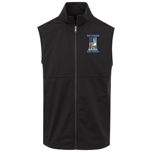 Air Force Design 3 Adult Soft Shell Vest