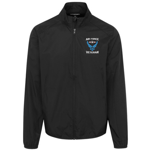 Air Force Design 2 Mens Zephyr Full-Zip Jacket