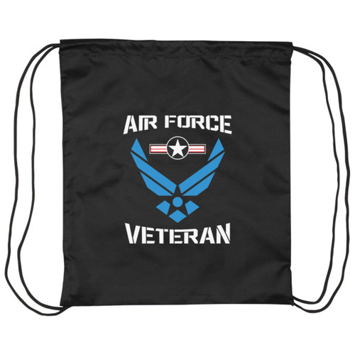 Air Force Design 2 Drawstring Cinch Bag