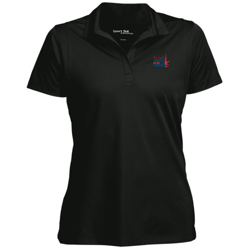 my favorite veteran is my wife Womens Performance Polo