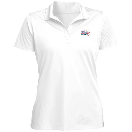 my favorite veteran is my wife Womens Performance Polo