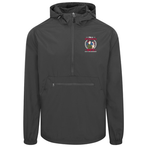 Im A Veterans wife whats your superpower Packable Anorak
