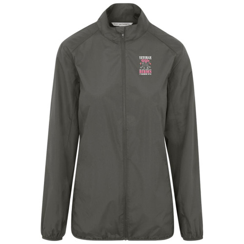 Vet Wife I married Mine Womens Zephyr Full-Zip Jacket