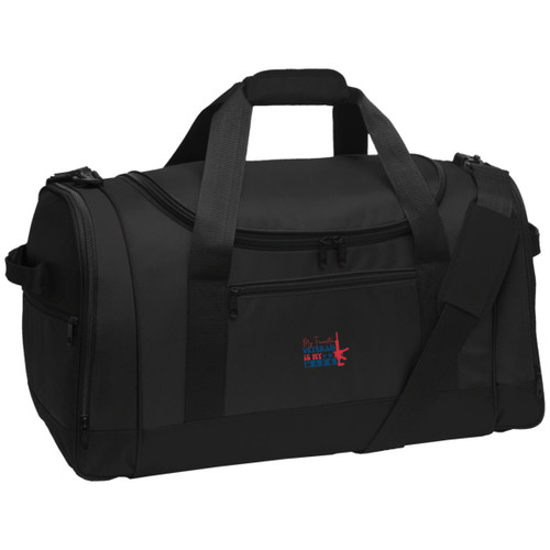 my favorite veteran is my wife Voyager Sports Duffel