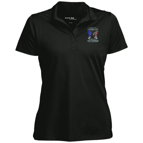 Im not the Vets wife Im the Vet Womens Performance Polo