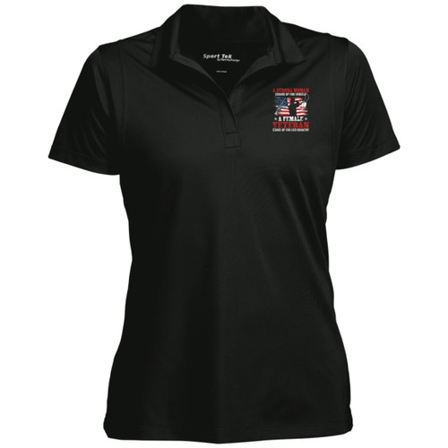 Strong Women Vet Womens Performance Polo