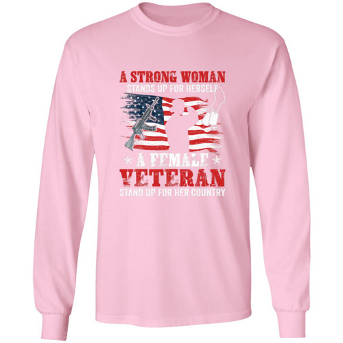 Strong Women Vet Long Sleeve T-Shirt