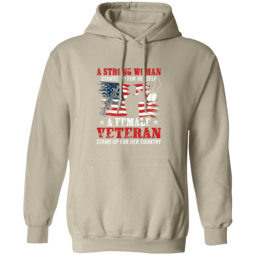 Strong Women Vet Pullover Hoodie