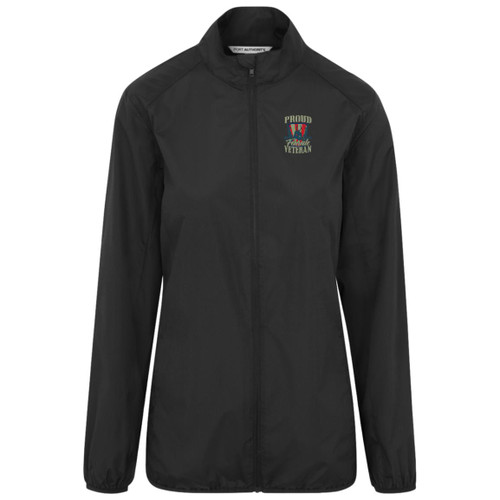 Proud Female Veteran Womens Zephyr Full-Zip Jacket