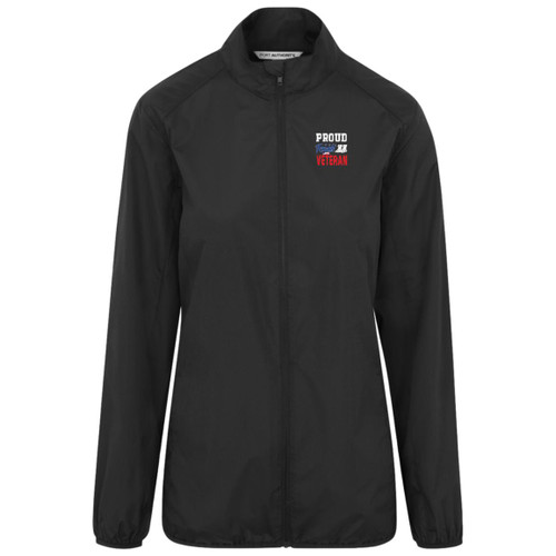 Proud female vet Womens Zephyr Full-Zip Jacket