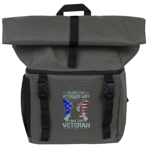 Im not the Vets wife Im the Vet 18-Can Backpack Cooler