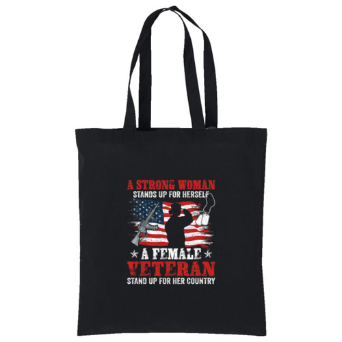 Strong Women Vet Cotton Tote