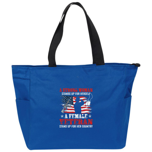 Strong Women Vet Essential Zip Tote