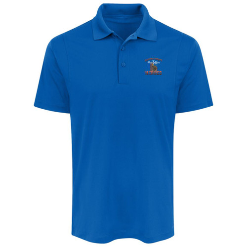 Never Forget Heros Mens Collar Polo