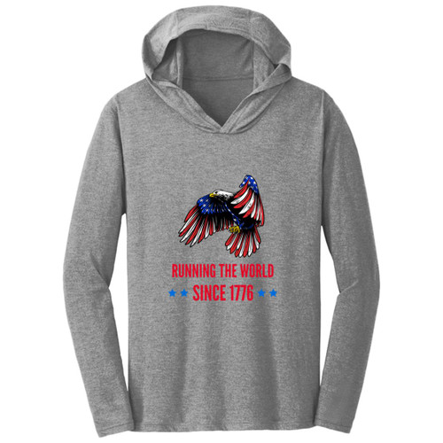 Running The World Hooded Long Sleeve T-shirt