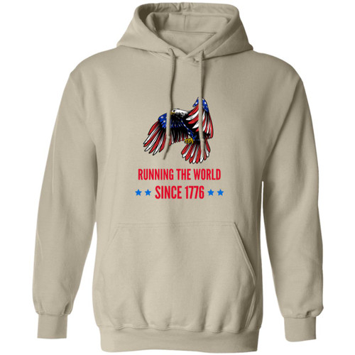 Running The World Pullover Hoodie