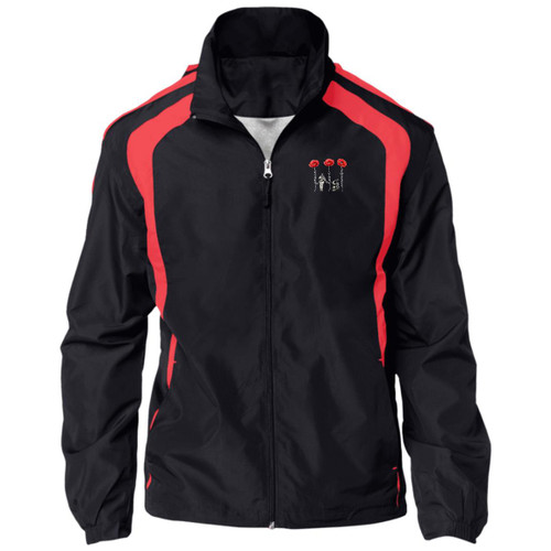 Never Forget Red poppies Raglan Jacket