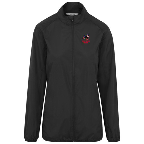 Running The World Womens Zephyr Full-Zip Jacket