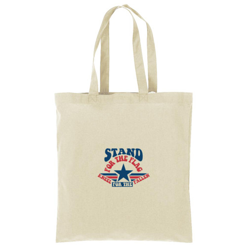 stand for the flag kneel for the fallen Cotton Tote