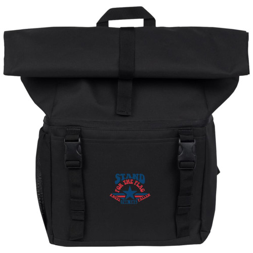 stand for the flag kneel for the fallen 18-Can Backpack Cooler