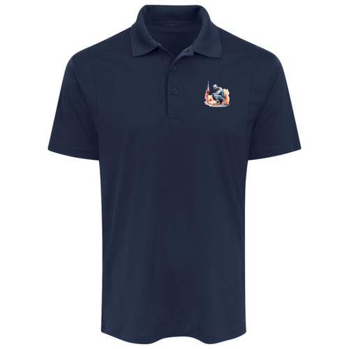 Vet Water Color Design 2 Mens Collar Polo