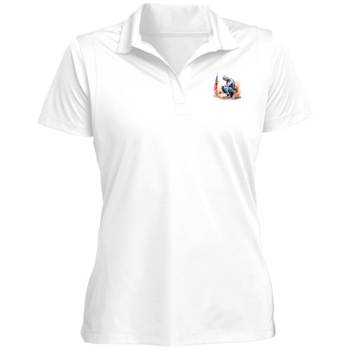 Vet Water Color Design 2 Womens Performance Polo