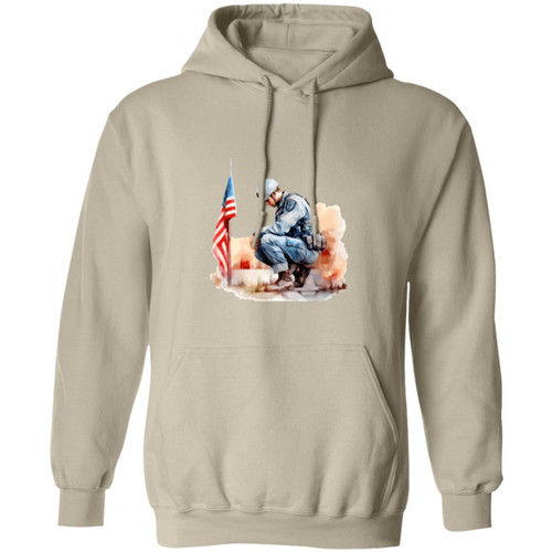 Vet Water Color Design 2 Pullover Hoodie