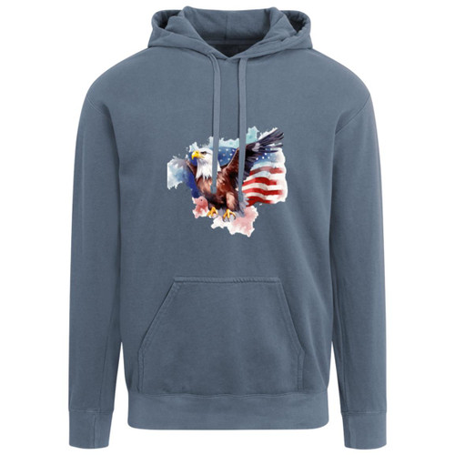 Vet Water Color Design 1 Garment-Dyed Adult Hoodie