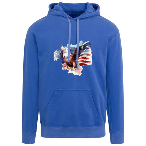 Vet Water Color Design 1 Garment-Dyed Adult Hoodie