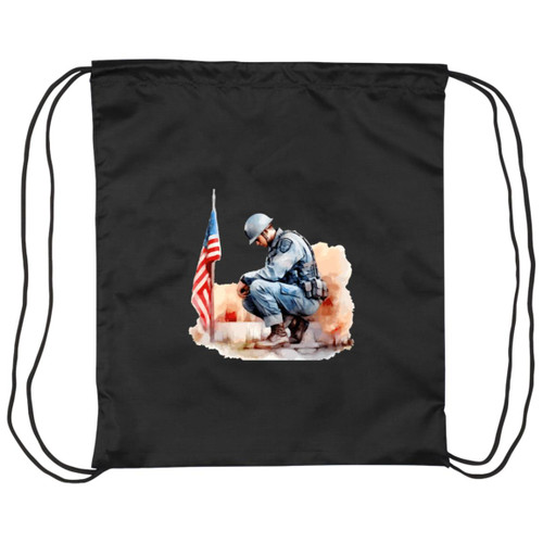 Vet Water Color Design 2 Drawstring Cinch Bag