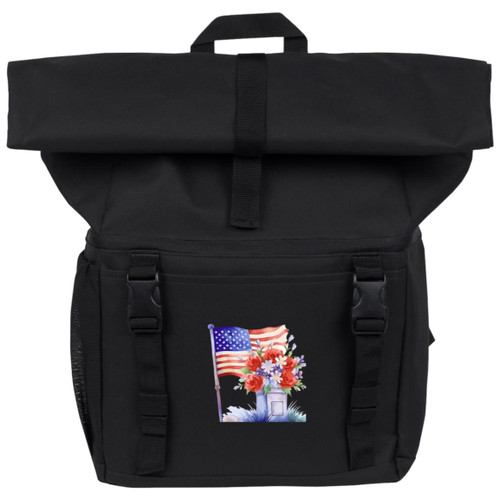 Vet Water Color Design 3 18-Can Backpack Cooler