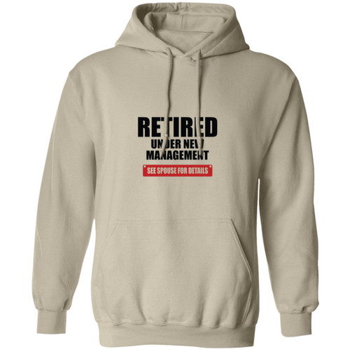 Retired see spouse for details Pullover Hoodie