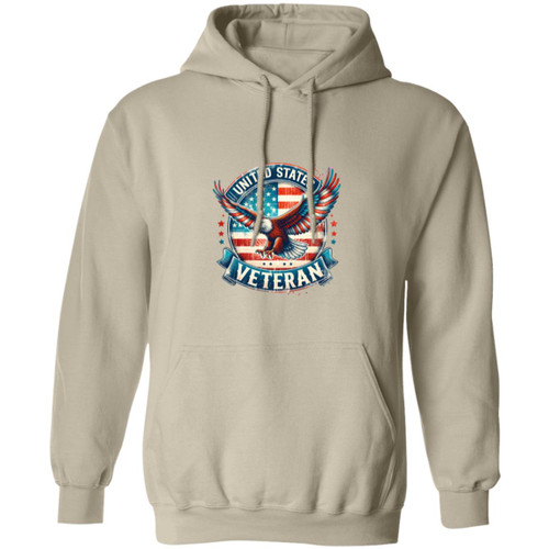 united states veteran eagle Pullover Hoodie