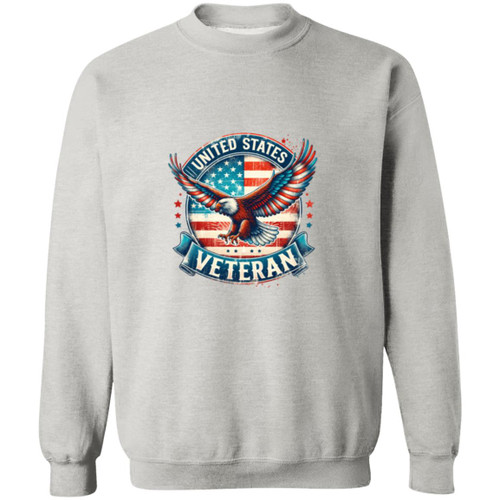 united states veteran eagle Crewneck Pullover Sweatshirt
