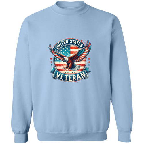 united states veteran eagle Crewneck Pullover Sweatshirt