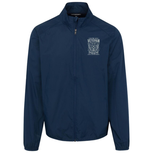 im a vet my level of sarcasm is based on your stupidity Mens Zephyr Full-Zip Jacket