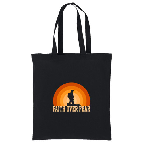 Faith over fear Cotton Tote