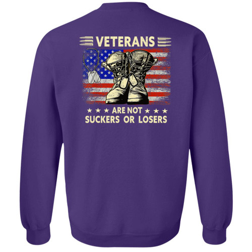 VETS - DESIGN #10 Crewneck Pullover Sweatshirt